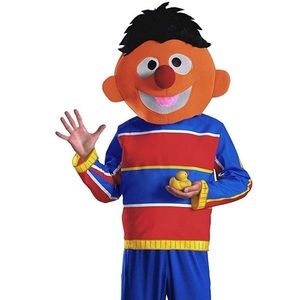 Sesame Street Other - Men's Ernie Adult Costume NEW
Sz XL 42-46 Sesame Street Other - Men's Ernie Adult Costume NEW
Sz XL 42-46